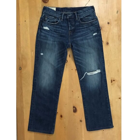 Vintage Abercrombie & Fitch Classic Straight Jeans 31x 30 – 100% Cotton - Picture 1 of 9